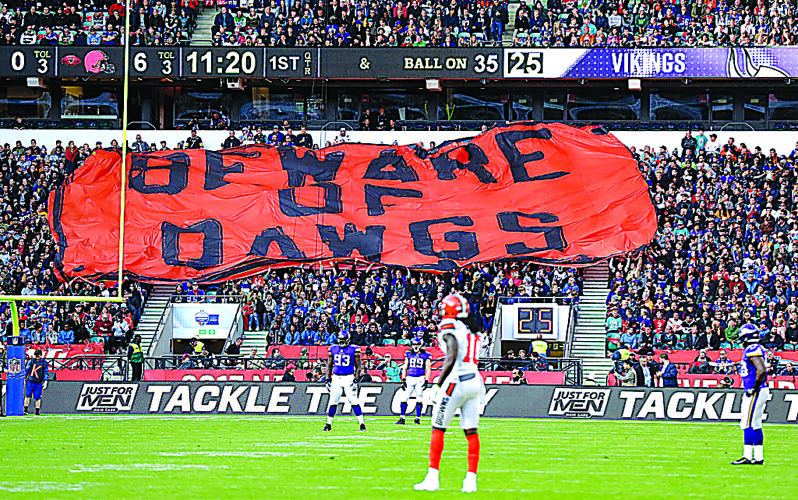 British fans of Cleveland Browns know the risks but stay loyal to hard-luck underdog